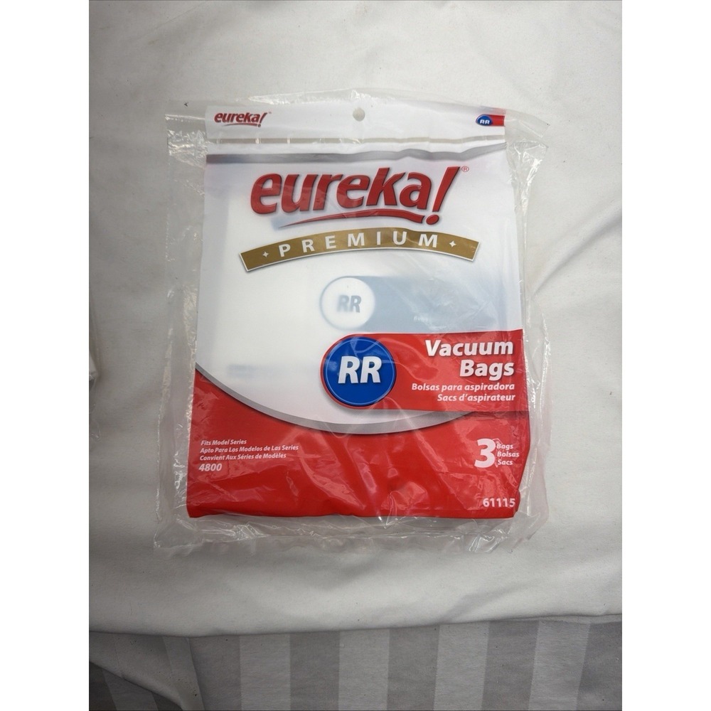 NEW Eureka Premium RR Style Vacuum Bag, 61115B (1 PK) 3 Bags